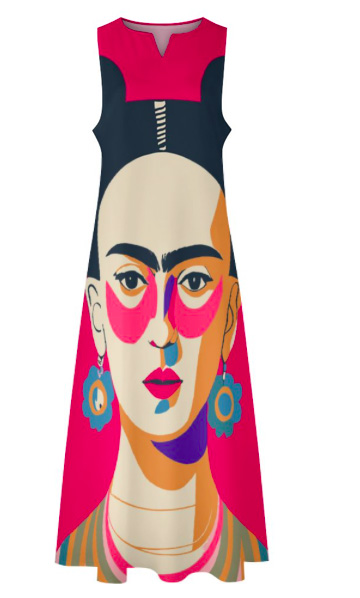 Puccelli Frida Kahlo designer dress